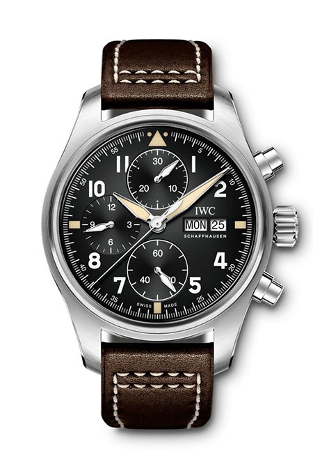 IWC Pilot’s Watch Chronograph Spitfire IW387903 Shop now in Canberra, Perth, Sydney, Sydney Barangaroo, Melbourne, Melbourne Airport & Online