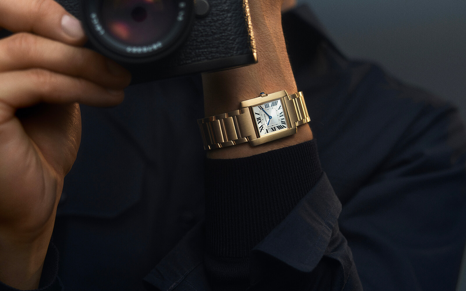 The New Cartier Tank Francaise - Click here to shop now.