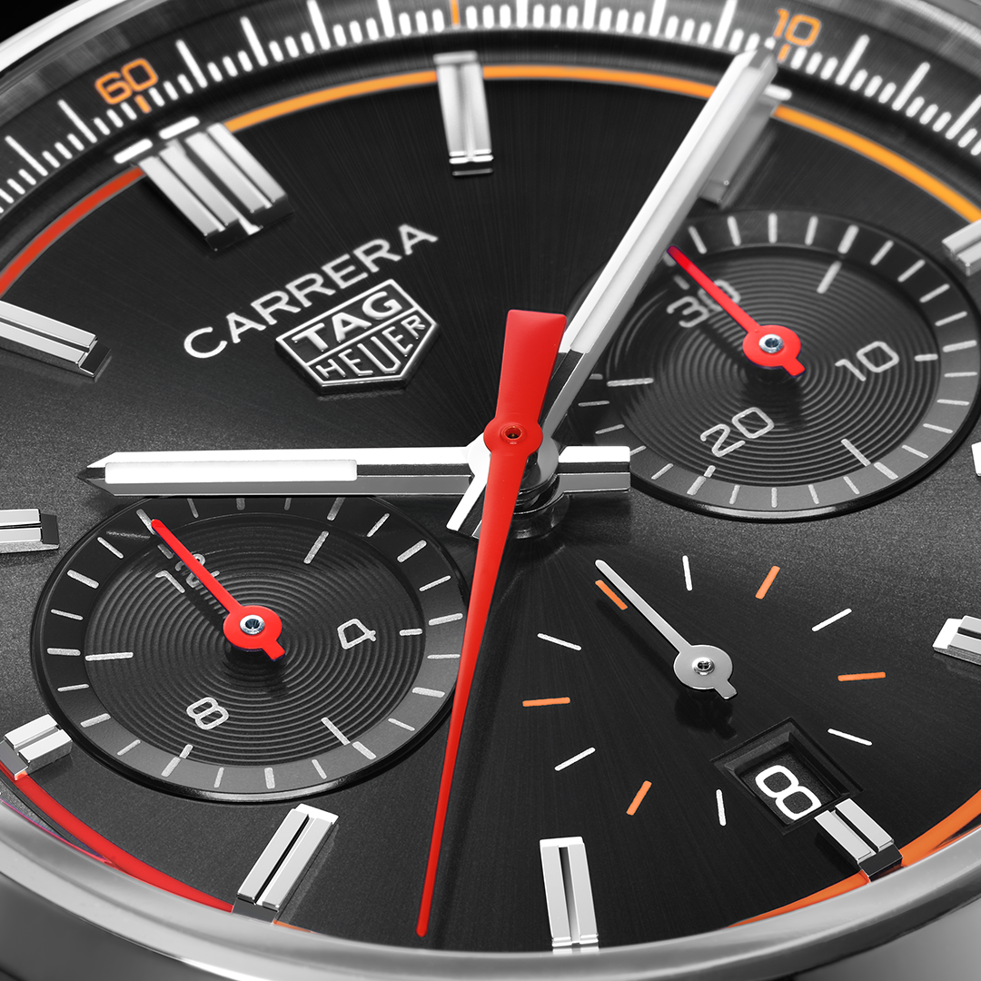 TAG Heuer Carrera Chronograph CBN201C.FC6542 Shop TAG Heuer at Watches of Switzerland Canberra, Melbourne Airport and Online.